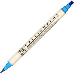 Zig Memory System Calligraphy - Baby Blue (2mm/5mm)