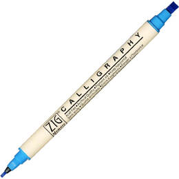 Zig Memory System Calligraphy - Baby Blue (2mm)