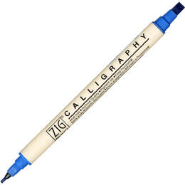 Zig Memory System Calligraphy - Blue Jay (2mm/5mm)