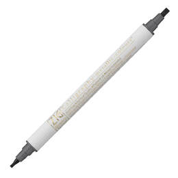 Zig Memory System Calligraphy Metallic Colours - Black (2mm/3.5mm)
