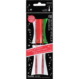 Zig Memory System Wink Of Stella Brush II 3 Colors Set - White Christmas