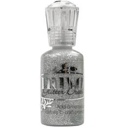 Nuvo Glitter Drops 1.1oz - Silver Moondust