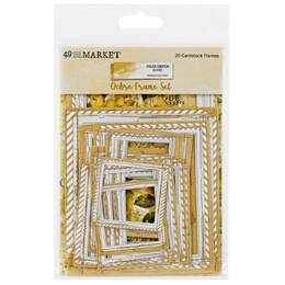 49 and Market Color Swatch: Ochre Frame Set 20/Pkg