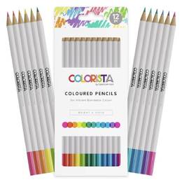 Spectrum Noir Colorista Coloured Pencil 12/Pkg - Bright & Vivid