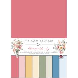 The Paper Boutique Colour Card Collection - Bloomin Lovely