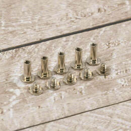 Couture Creations - 12mm Scrapbook Album Screw and Post 5 Sets