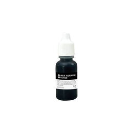 Hero Arts Acrylic Speckle Ink - Black 0.5oz PD200