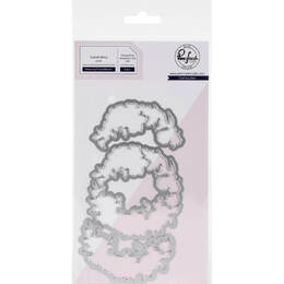 Pinkfresh Studio Dies - Charming Floral Wreath PFCC1820