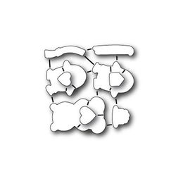 Poppystamps Die - LOVE NOTE 1457