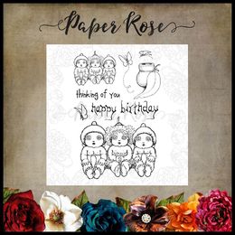 Paper Rose Clear Stamp - Snugglepot, Cuddlepie & Raggedy Blossom 17310