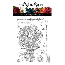 Paper Rose Clear Stamp - Wooly Special Friend (4x6”) 18321