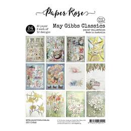 Paper Rose Paper Pack - May Gibbs Classics (A5) 24pc 22648