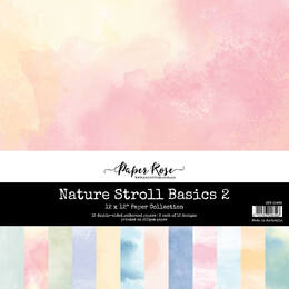 Paper Rose 12x12 Paper Collection - Nature Stroll Basics 2 22969