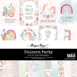 Paper Rose 12x12 Paper Collection - Unicorn Party 24568