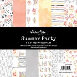 Paper Rose 6x6 Paper Collection - Summer Party 24778