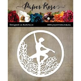 Paper Rose Dies - Floral Dancer Circle 27988