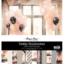 Paper Rose 12x12 Paper Collection - Teddy Celebrates 31359