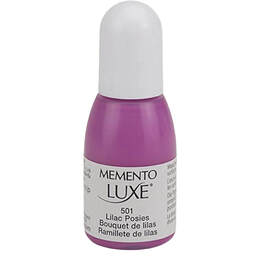 Tsukineko Memento Luxe Reinker - Lilac Posies RL-000-501