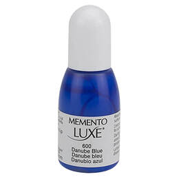 Tsukineko Memento Luxe Reinker - Danube Blue RL-000-600