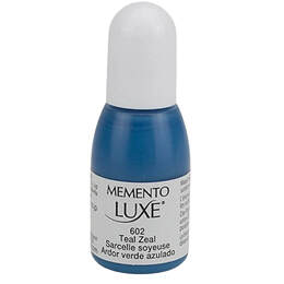 Tsukineko Memento Luxe Reinker - Teal Zeal RL-000-602