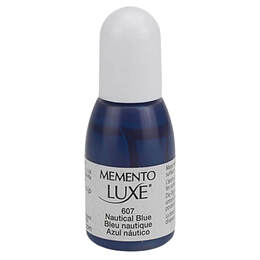 Tsukineko Memento Luxe Reinker - Nautical Blue RL-000-607