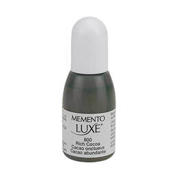 Tsukineko Memento Luxe Reinker - Rich Cocoa RL-000-800