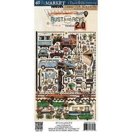 49 And Market Laser Cut Outs - Elements, Rust & Revs 2.0