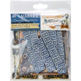 49 And Market Chipboard Set - Rust & Revs 2.0