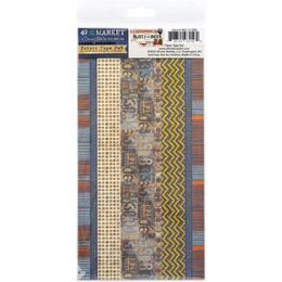 49 And Market Rust Fabric Tape Sheet Set - Rust & Revs 2.0