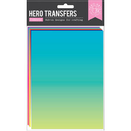 Hero Arts Chasing Rainbows Collection - Sky Ombres Hero Transfers RT138