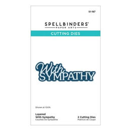Spellbinders Etched Dies - Layered With Sympathy S1-187