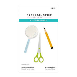 Spellbinders Etched Dies - Field Notes Collection - Field Notes Tools S2-411