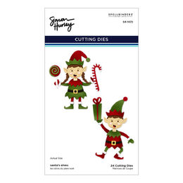 Spellbinders Dies - North Pole Friends Collection - Santa's Elves (by Simon Hurley) S4-1472