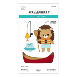 Spellbinders Etched Dies - Splash Days (by Allison Frazier) S4-1504