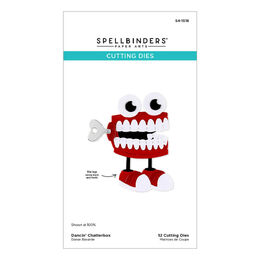 Spellbinders Etched Dies - Dancin' Chatterbox S4-1518
