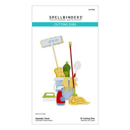 Spellbinders Etched Dies - Squeaky Clean S4-1525