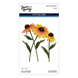 Spellbinders Etched Dies - Wild Coneflowers (by Simon Hurley) S4-1540
