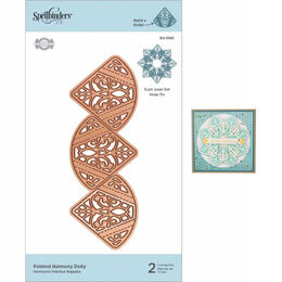 Spellbinders Etched Dies - Pointed Harmony Doily S41061