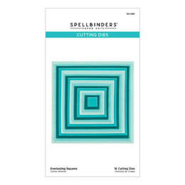Spellbinders Etched Dies - Everlasting Square - Everlasting Shapes S41281