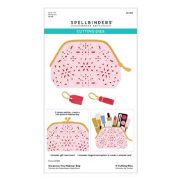 Spellbinders Etched Dies - Gorgeous You Collection - Gorgeous You Makeup Bag