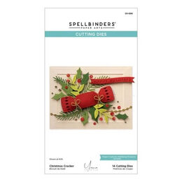 Spellbinders Etched Dies - City Holiday Collection - Christmas Cracker (by Yana Smakula) S5-698