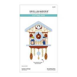 Spellbinders Etched Dies - Cuckoo Cottage Collection - Cuckoo Cottage S5-701