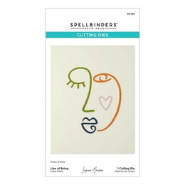 Spellbinders Etched Dies - Line of Being (by Jaycee Gaspar) S5-729