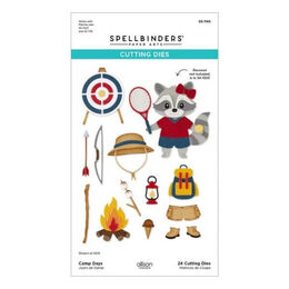 Spellbinders Etched Dies - Camp Days (by Allison Frazier) S5-740