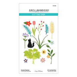 Spellbinders Etched Dies By Annie Williams - Garden Builder - Country Road S5580