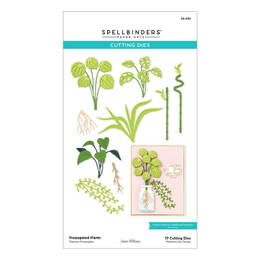Spellbinders Etched Dies - Propagation Garden Collection - Propagated Plants By Annie Williams