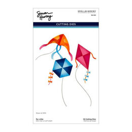 Spellbinders Etched Dies - Sky's the Limit Collection - Fly a Kite S6-252