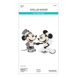 Spellbinders Etched Dies - Classic Mouse Wedding S6-270