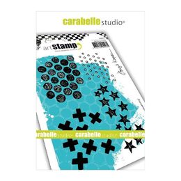 Carabelle Studio Cling Stamp A6 By Birgit Koopsen - Textures Printing SA60411