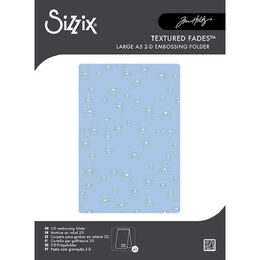 Tim Holtz Alterations 2D Texture Fades Embossing Folder - Vault Sparkle Stars (by Sizzix) SAL667250